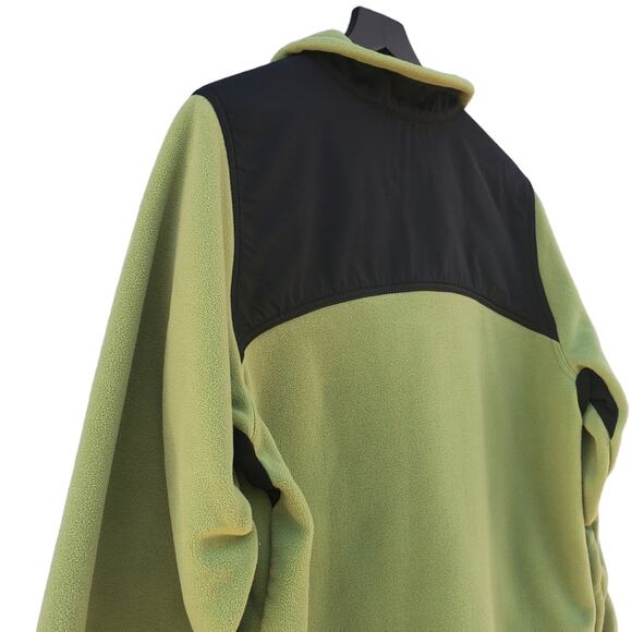 L.L. Bean Zip Up Polartec Fleece Jacket Women's Size Large Sage Green and Grey L - Picture 9 of 16